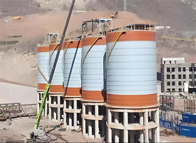 南郊高架钢板仓