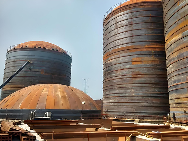 南郊焦粉钢板仓